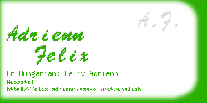 adrienn felix business card